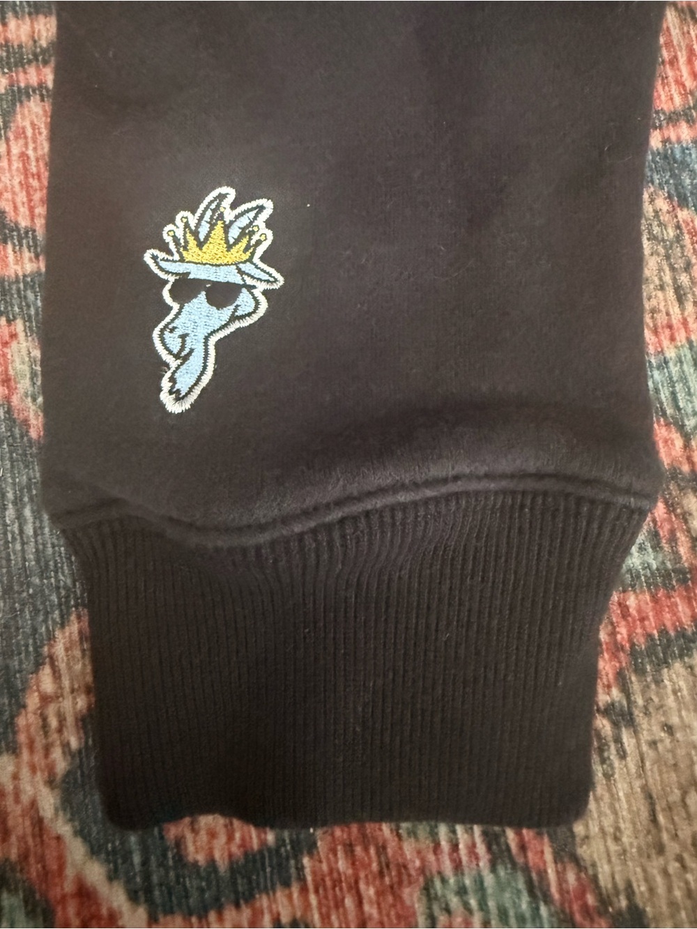 GOAT USA OG Hoodie Sweatshirt Youth Medium Black - Picture 4 of 9